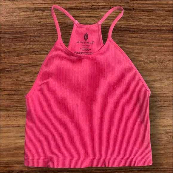 FP Movement by Free People Happiness Runs Long Crop Tank Size XS/S - Picture 2 of 4